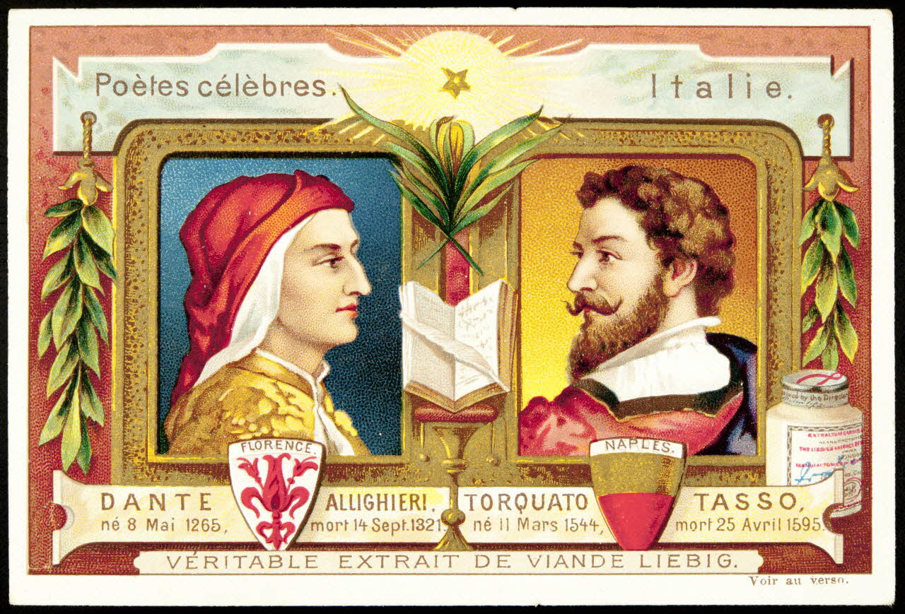 Liebig carte réclame chromo Anvers 1898 1995.1.879.2 Photo