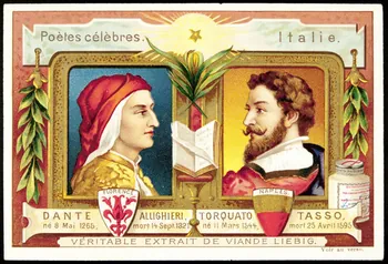 Liebig carte réclame chromo Anvers 1898 1995.1.879.2 Photo