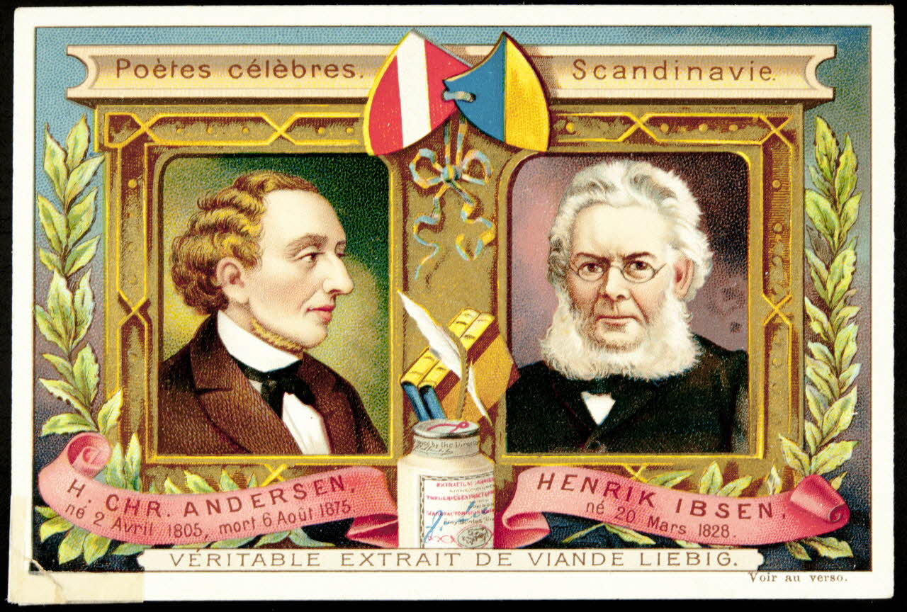 Liebig carte réclame chromo Anvers 1898 1995.1.879.6 Photo