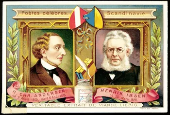 Liebig carte réclame chromo Anvers 1898 1995.1.879.6 Photo