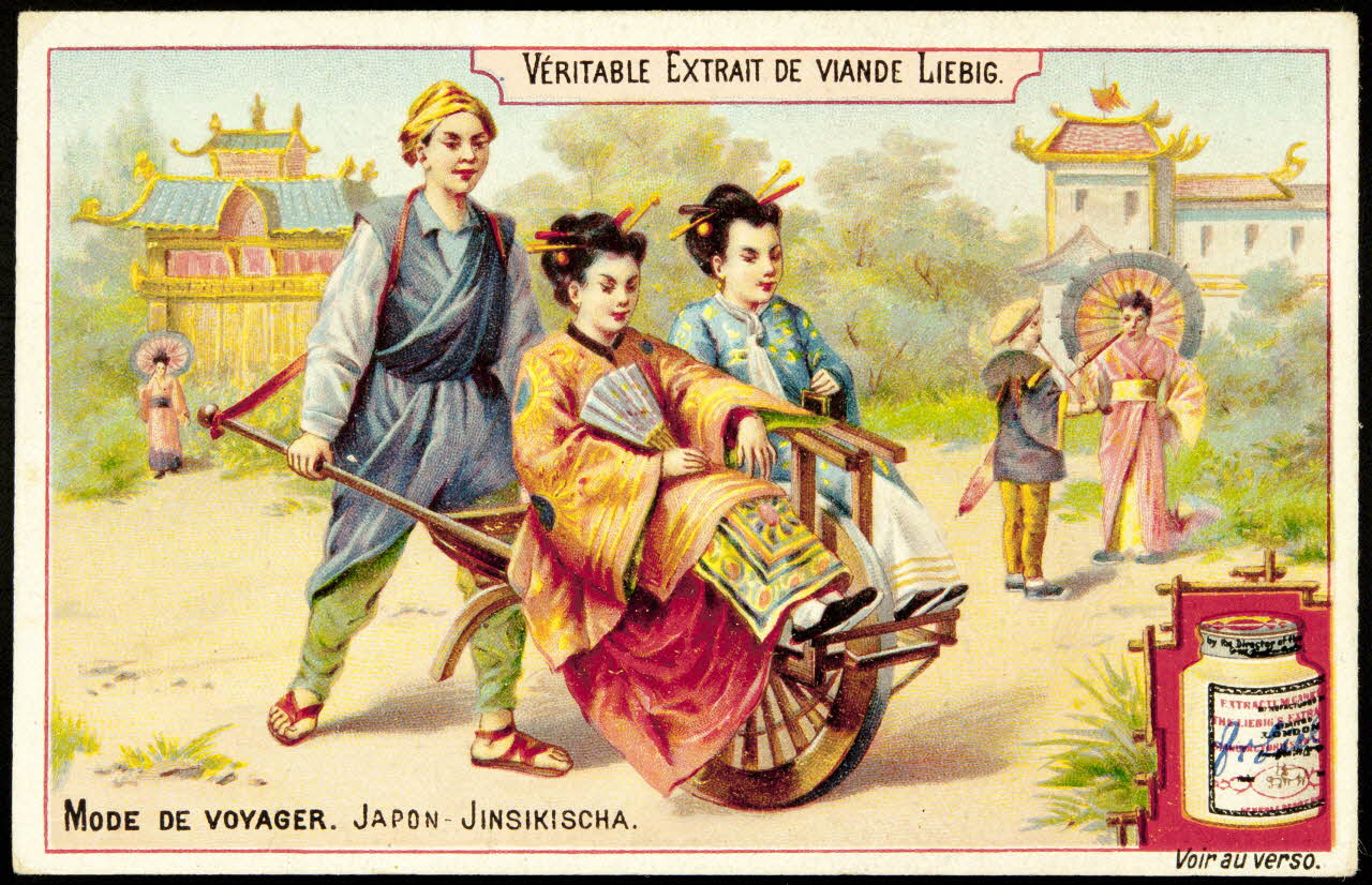 Liebig carte réclame chromo Anvers 1898 1995.1.881.1 Photo