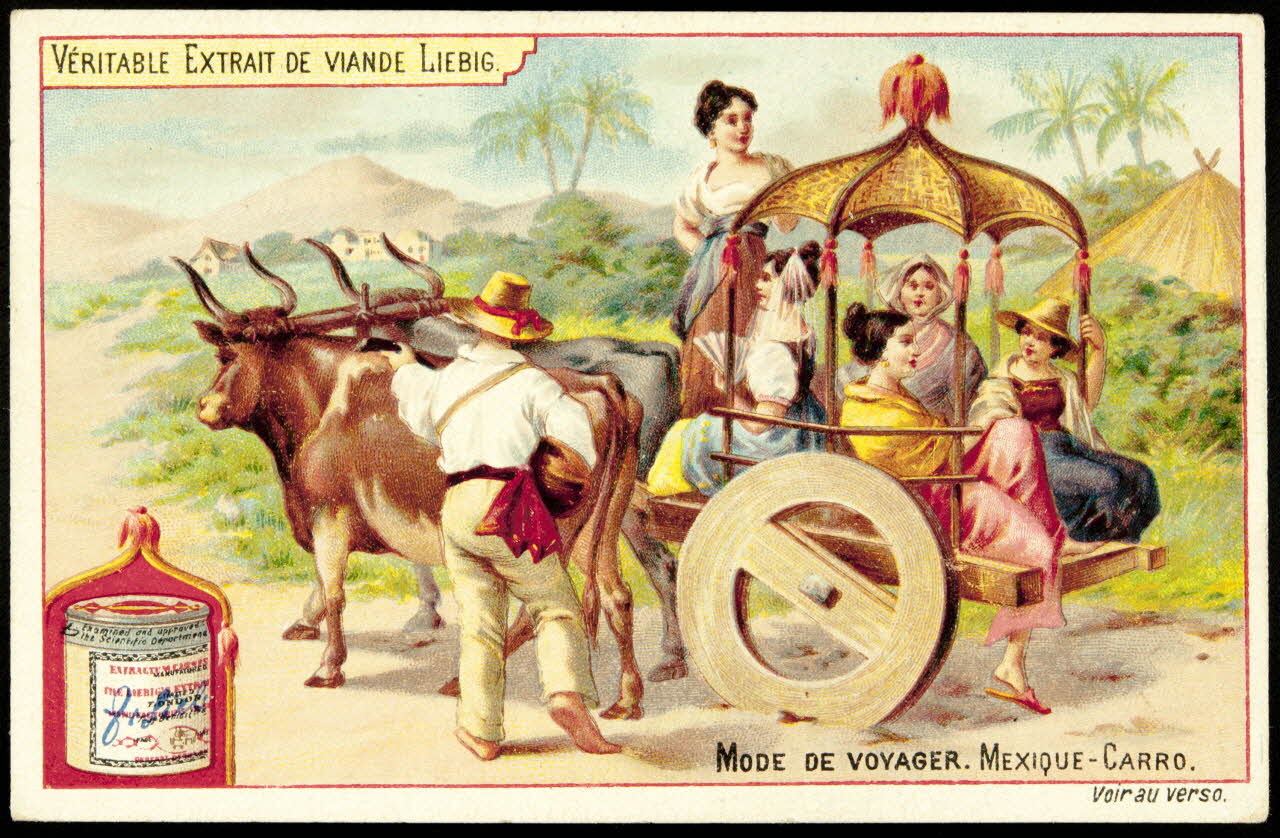 Liebig carte réclame chromo Anvers 1898 1995.1.881.3 Photo