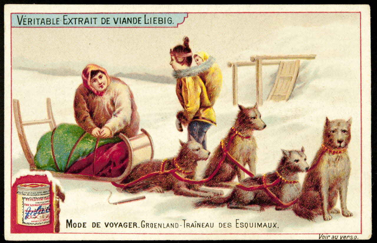 Liebig carte réclame chromo Anvers 1898 1995.1.881.6 Photo