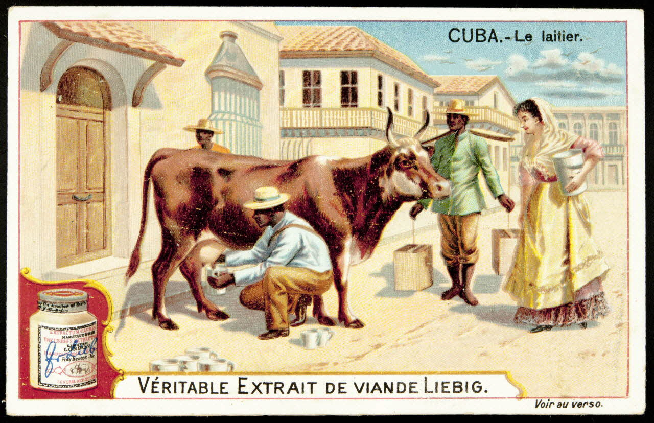 Liebig carte réclame chromo Anvers 1899 1995.1.882.3 Photo