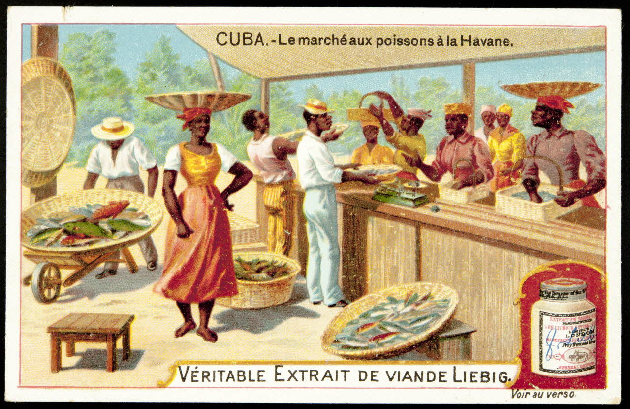 Liebig carte réclame chromo Anvers 1899 1995.1.882.4 Photo