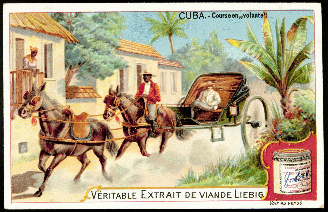 Liebig carte réclame chromo Anvers 1899 1995.1.882.6 Photo