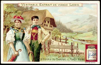 Liebig carte réclame chromo Anvers 1899 1995.1.883.1  Photo