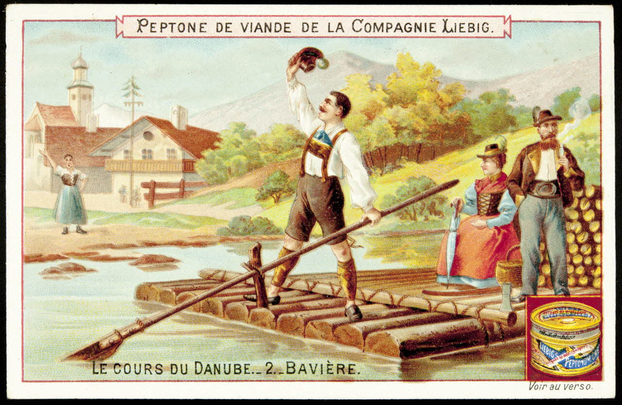 Liebig carte réclame chromo Anvers 1899 1995.1.883.2 Photo