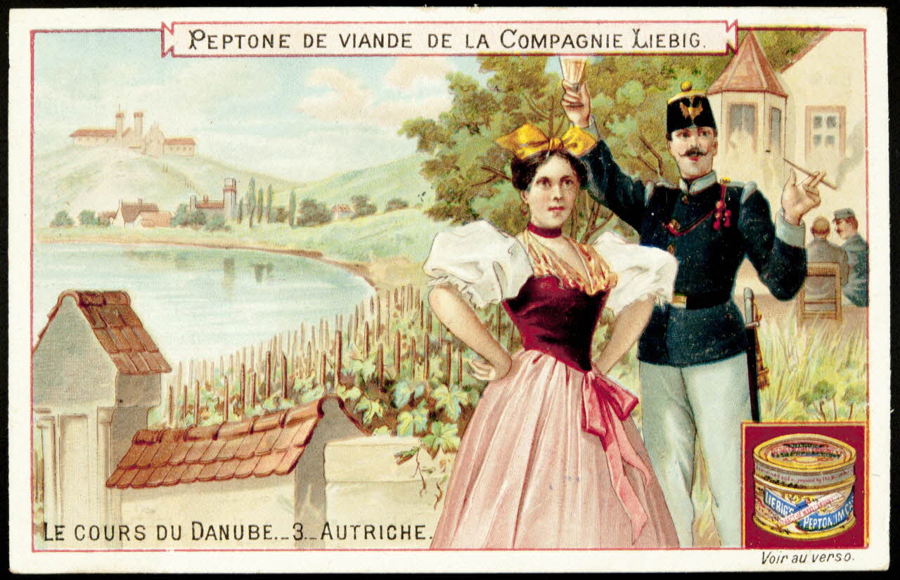 Liebig carte réclame chromo Anvers 1899 1995.1.883.3 Photo