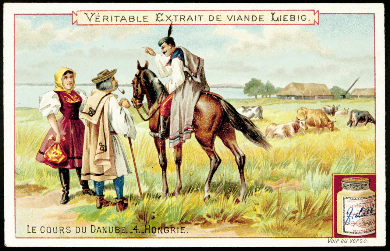 Liebig carte réclame chromo Anvers 1899 1995.1.883.4 Photo