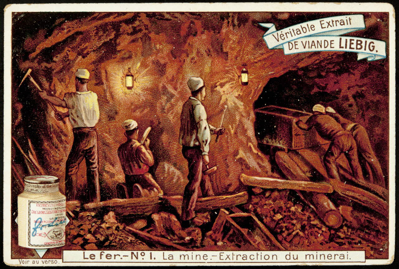 Liebig carte réclame chromo Anvers 1899 1995.1.884.1 Photo
