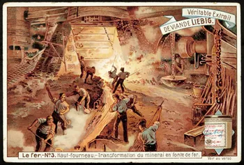 Liebig carte réclame chromo Anvers 1899 1995.1.884.3 Photo