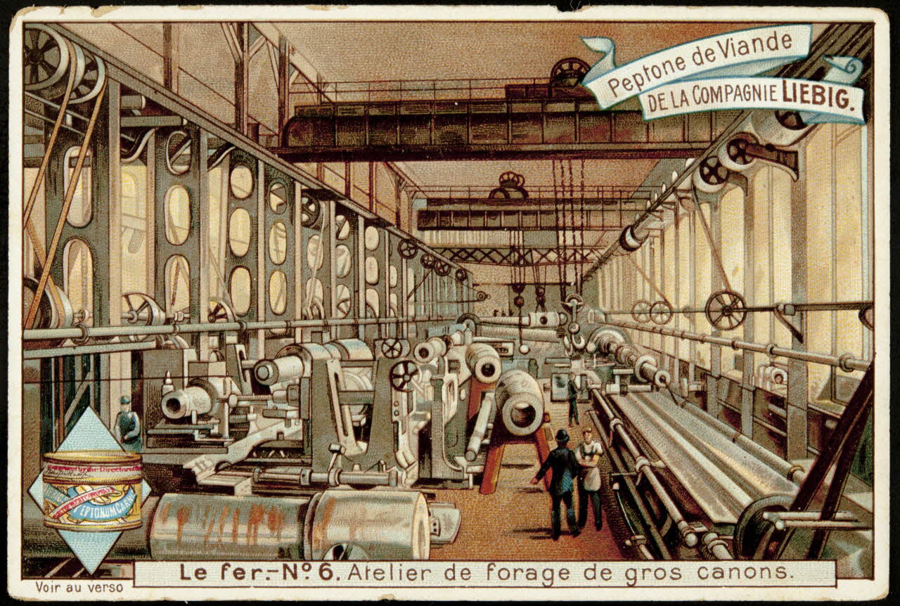 Liebig carte réclame chromo Anvers 1899 1995.1.884.6 Photo