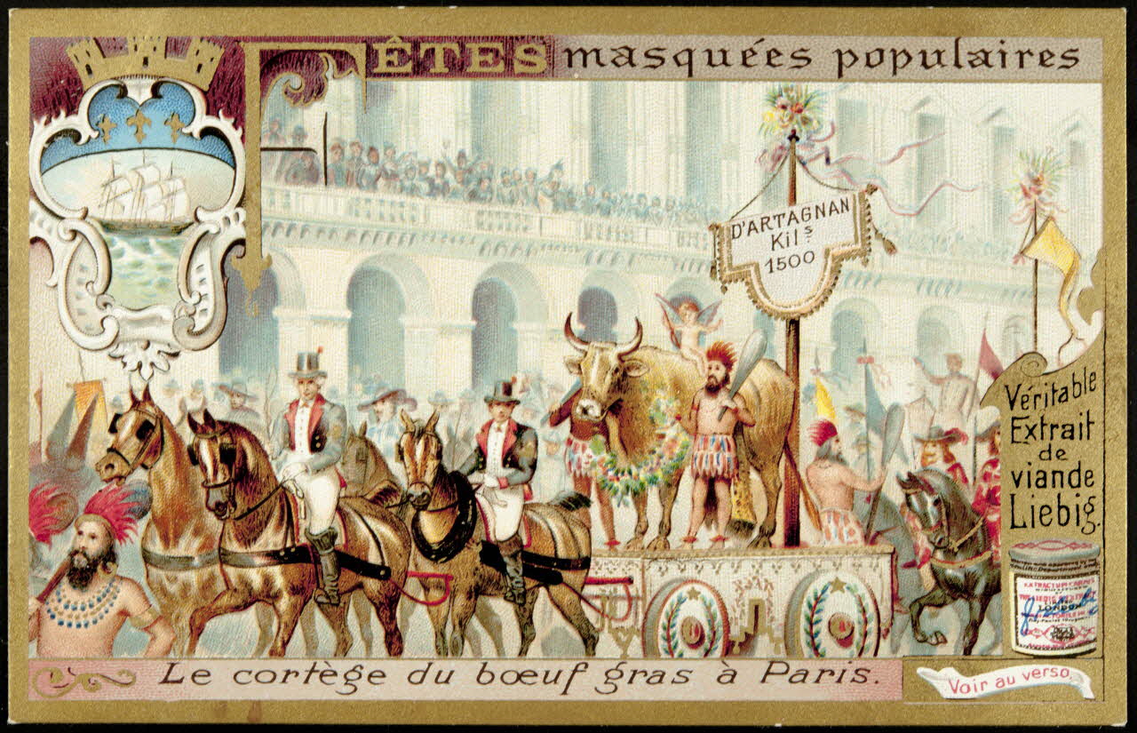 Liebig carte réclame chromo Anvers 1899 1995.1.885.2 Photo