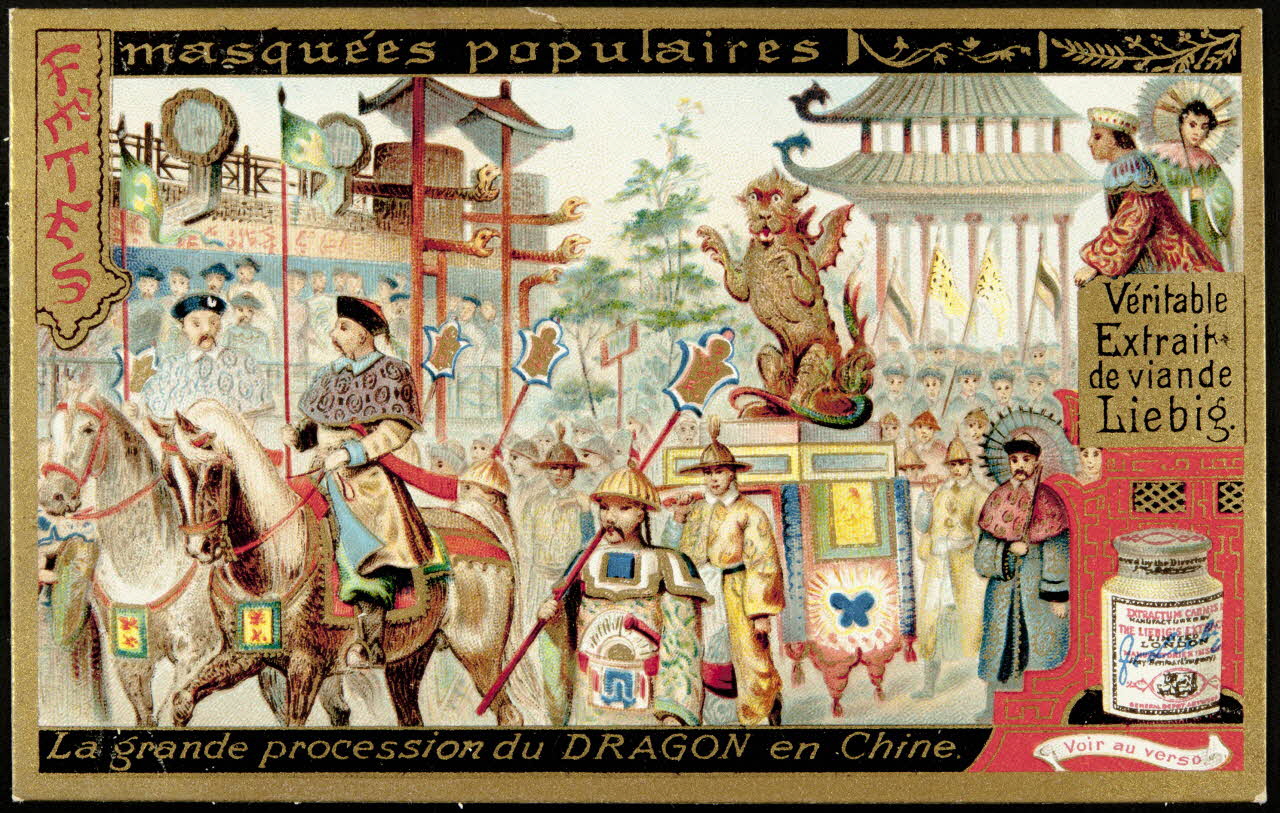 Liebig carte réclame chromo Anvers 1899 1995.1.885.5 Photo