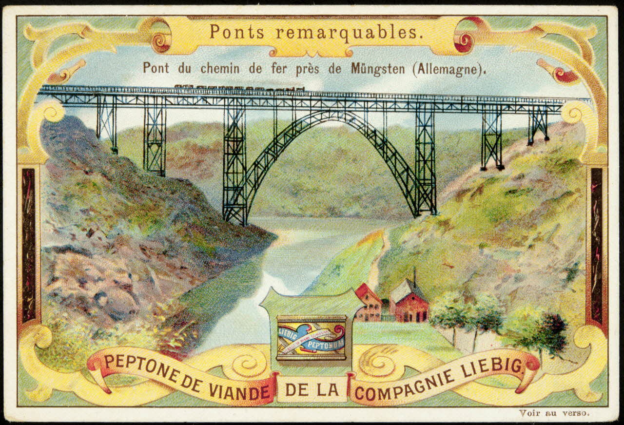 Liebig carte réclame chromo Anvers 1899 1995.1.886.6 Photo