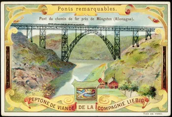 Liebig carte réclame chromo Anvers 1899 1995.1.886.6 Photo