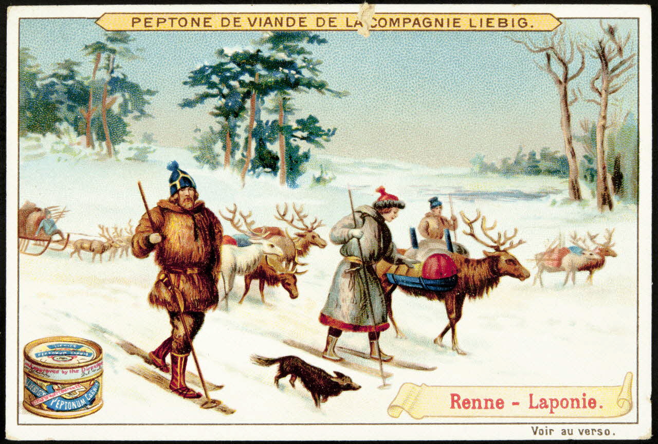 Liebig carte réclame chromo Anvers 1899 1995.1.887.3 Photo