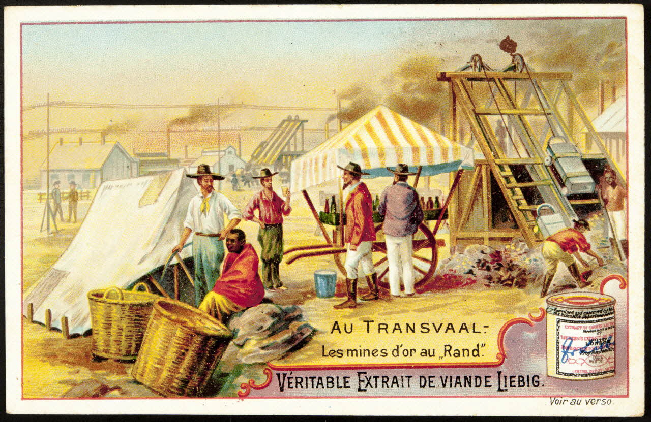 Liebig carte réclame chromo Anvers 1899 1995.1.889.1 Photo