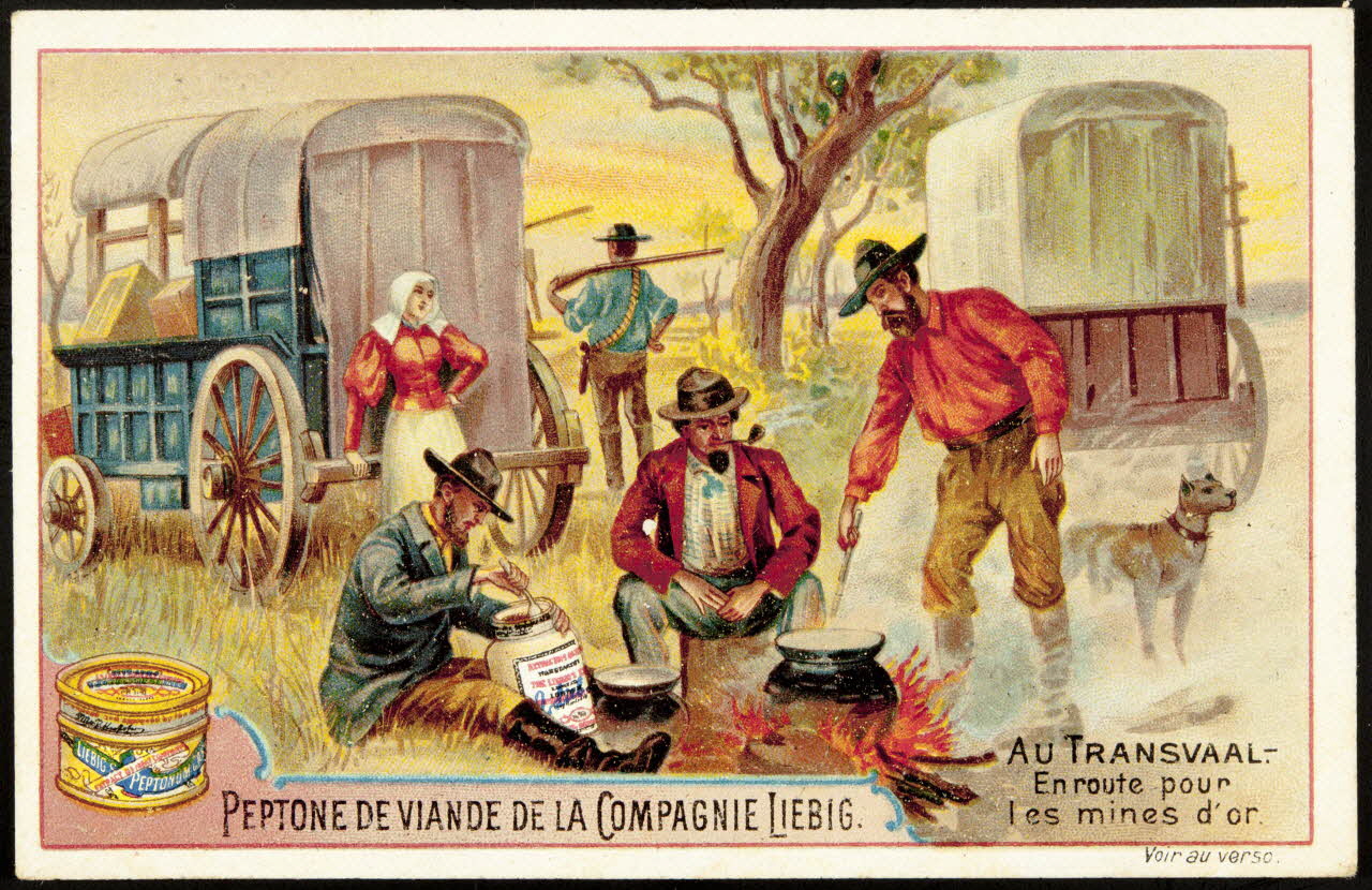 Liebig carte réclame chromo Anvers 1899 1995.1.889.2 Photo