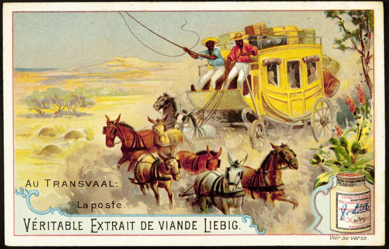 Liebig carte réclame chromo Anvers 1899 1995.1.889.4 Photo