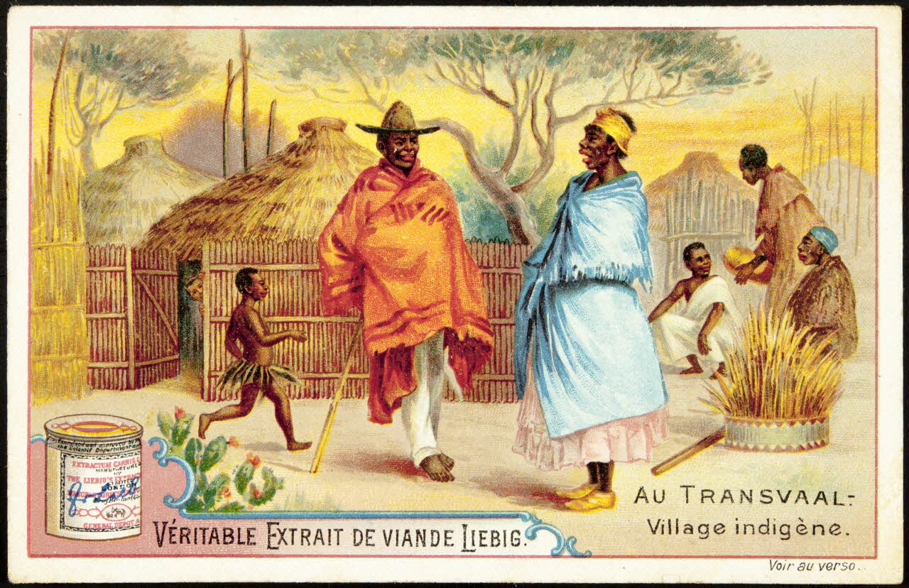 Liebig carte réclame chromo Anvers 1899 1995.1.889.5 Photo