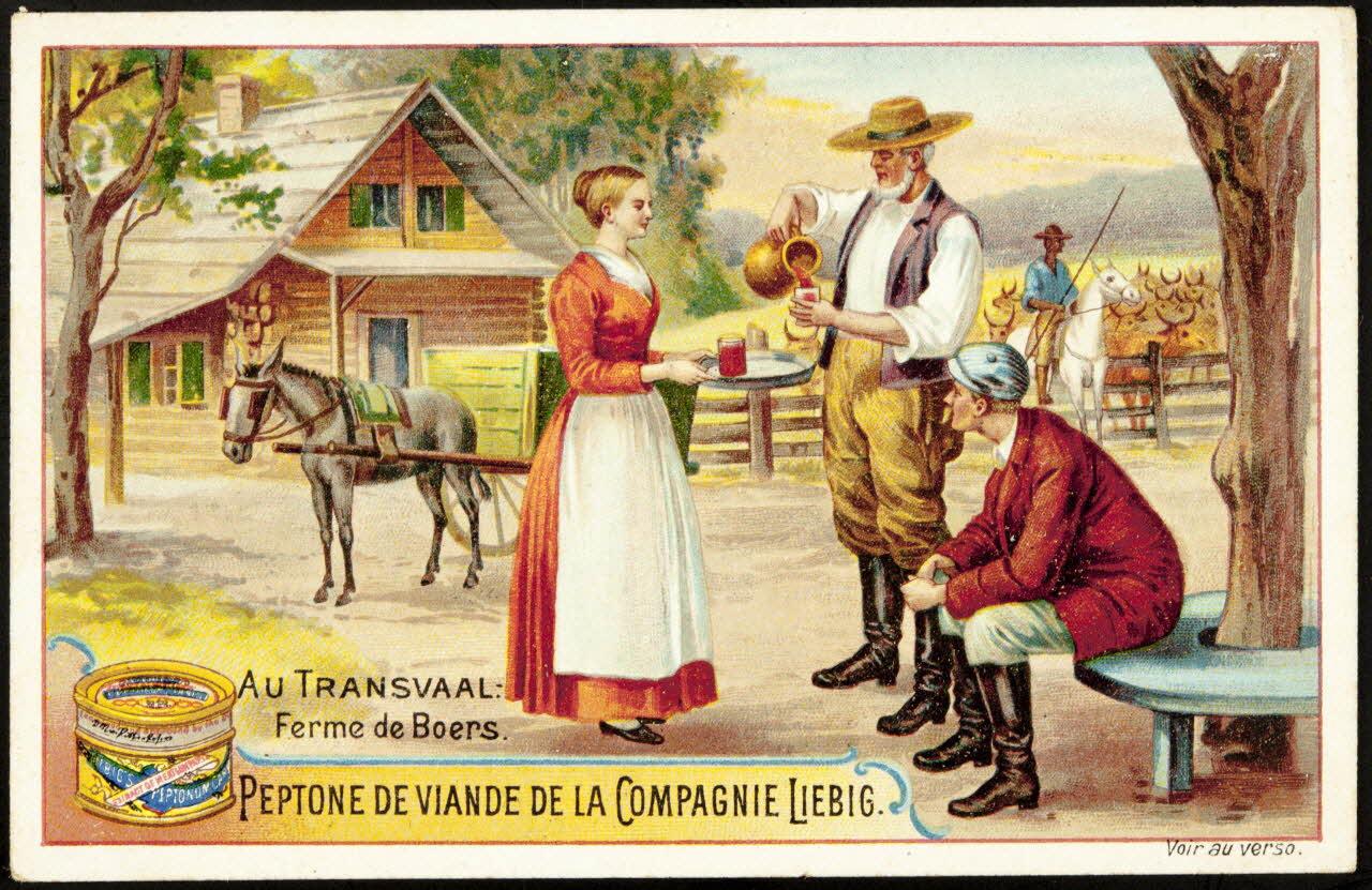 Liebig carte réclame chromo Anvers 1899 1995.1.889.6 Photo