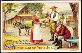 Liebig carte réclame chromo Anvers 1899 1995.1.889.6 Photo