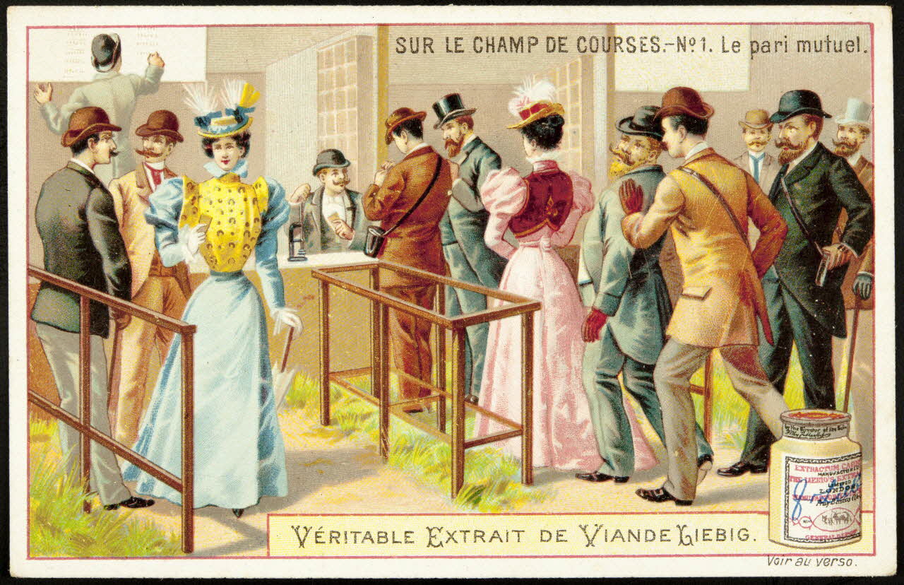 Liebig carte réclame chromo Anvers 1900 1995.1.890.1 Photo