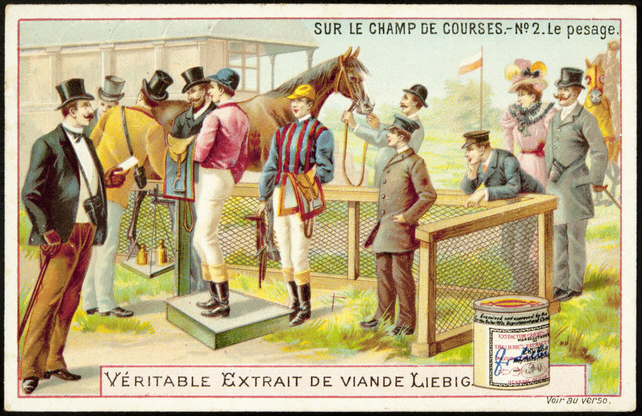 Liebig carte réclame chromo Anvers 1900 1995.1.890.2 Photo