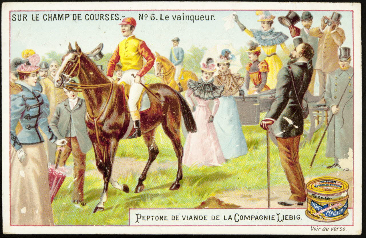 Liebig carte réclame chromo Anvers 1900 1995.1.890.6 Photo