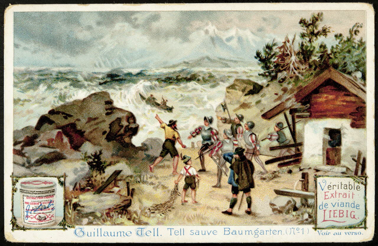 Liebig carte réclame chromo Anvers 1900 1995.1.893.1 Photo