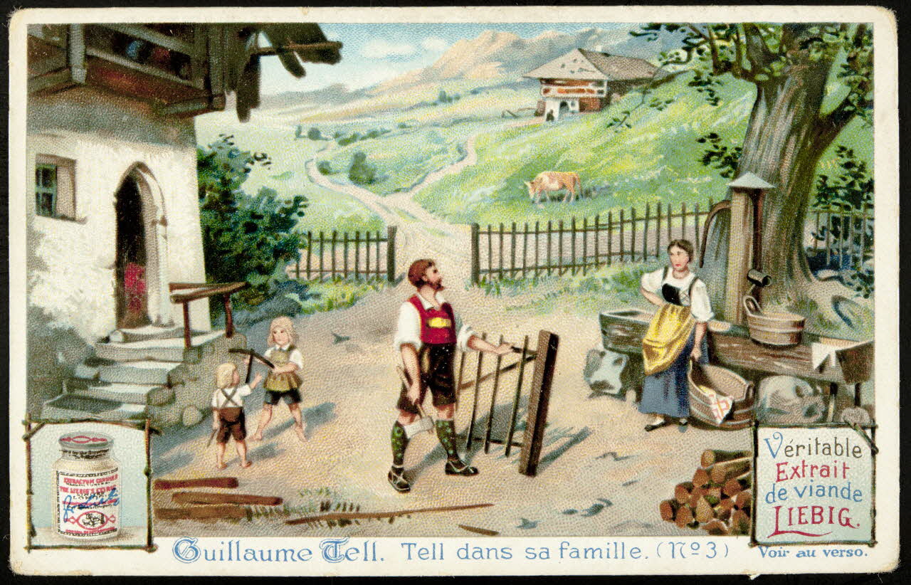 carte réclame chromo Anvers 1900 1995.1.893.3 Photo