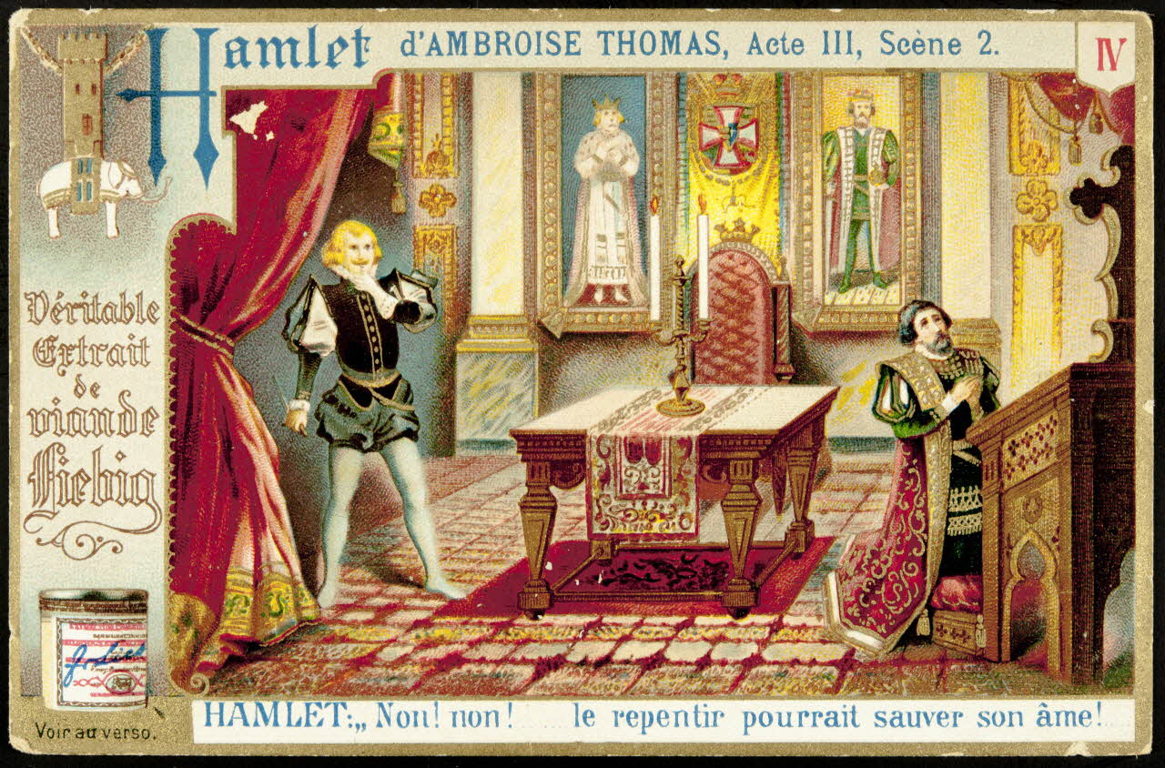 carte réclame chromo Anvers 1900 1995.1.894.4 Photo