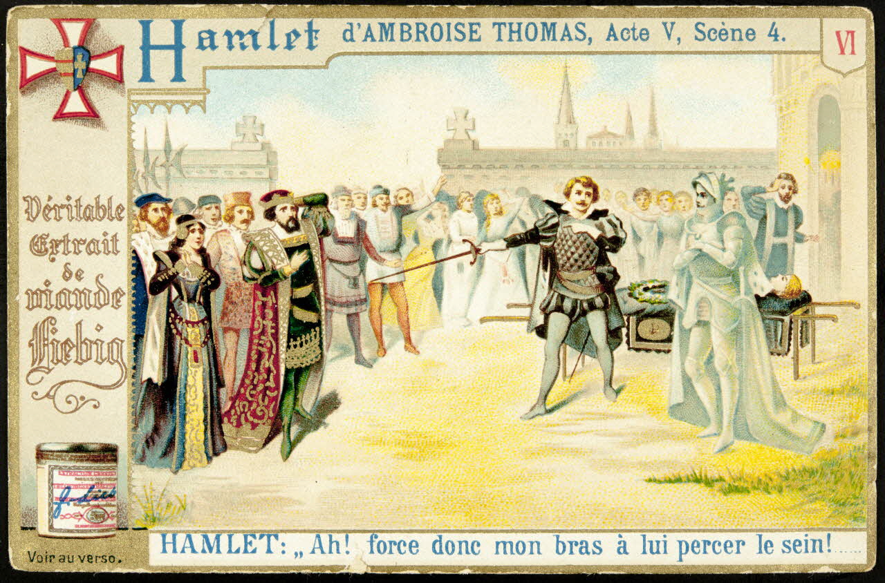 carte réclame chromo Anvers 1900 1995.1.894.6 Photo