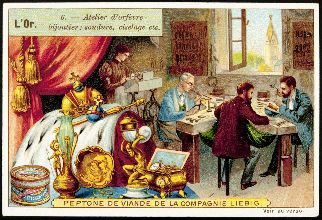 carte réclame chromo Anvers 1900 1995.1.895.6 Photo