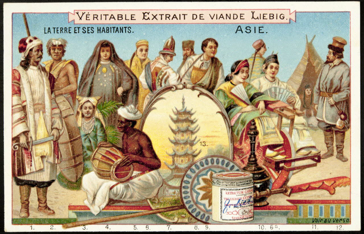 carte réclame chromo Anvers 1900 1995.1.899.2 Photo