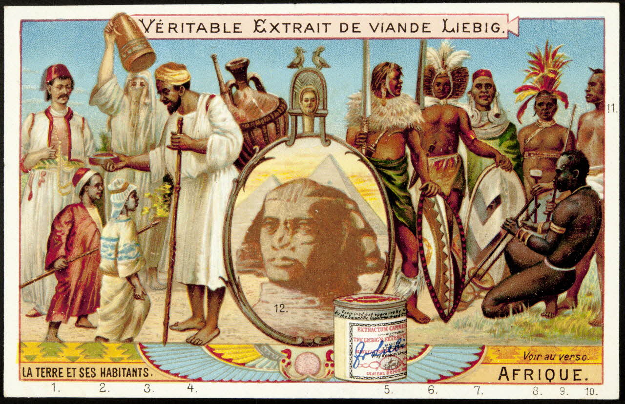 carte réclame chromo Anvers 1900 1995.1.899.3 Photo