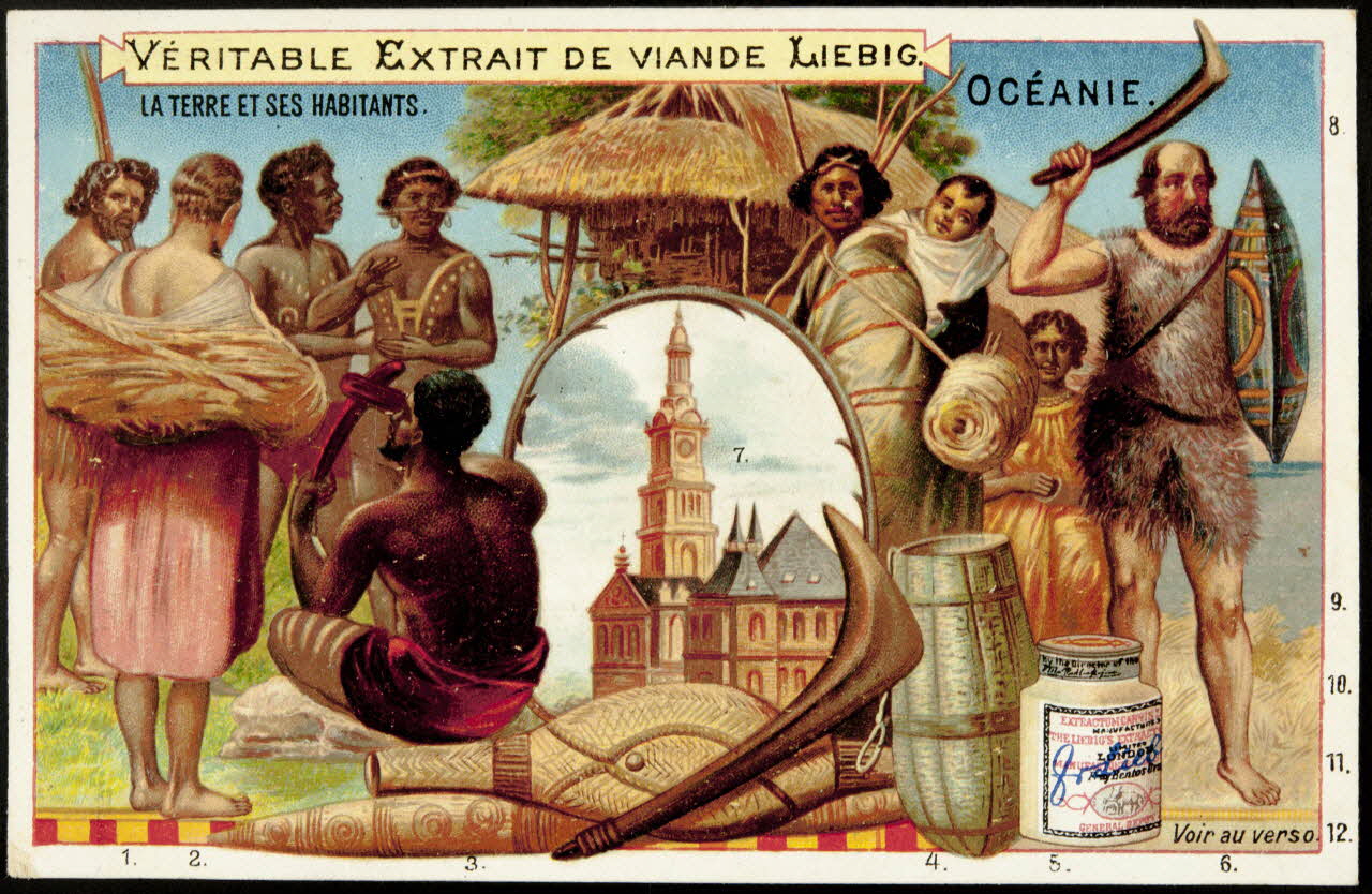 carte réclame chromo Anvers 1900 1995.1.899.6 Photo