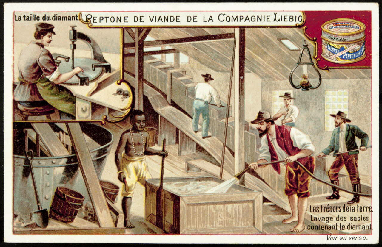 carte réclame chromo Anvers 1900 1995.1.900.2 Photo