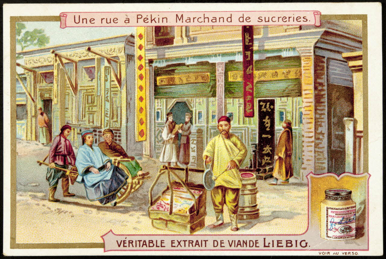 carte réclame chromo Anvers 1901 1995.1.906.4 Photo