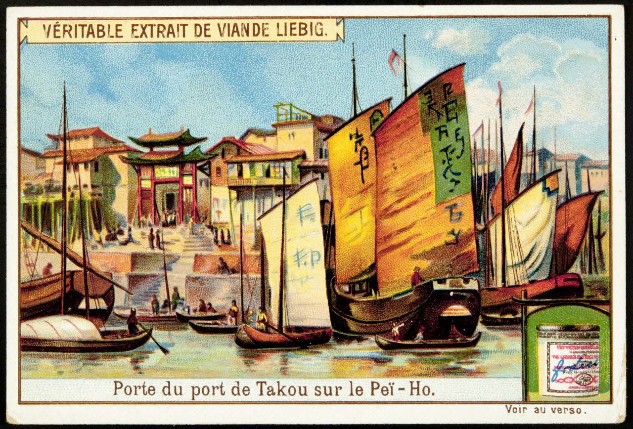 carte réclame chromo Anvers 1901 1995.1.907.1 Photo