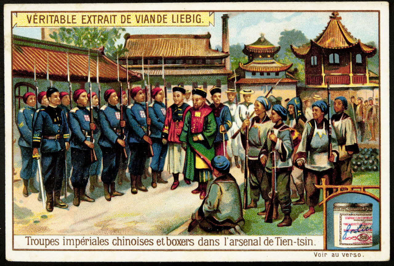 carte réclame chromo Anvers 1901 1995.1.907.4 Photo