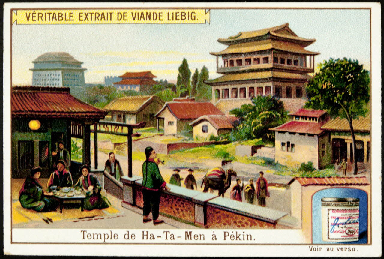 carte réclame chromo Anvers 1901 1995.1.907.6 Photo