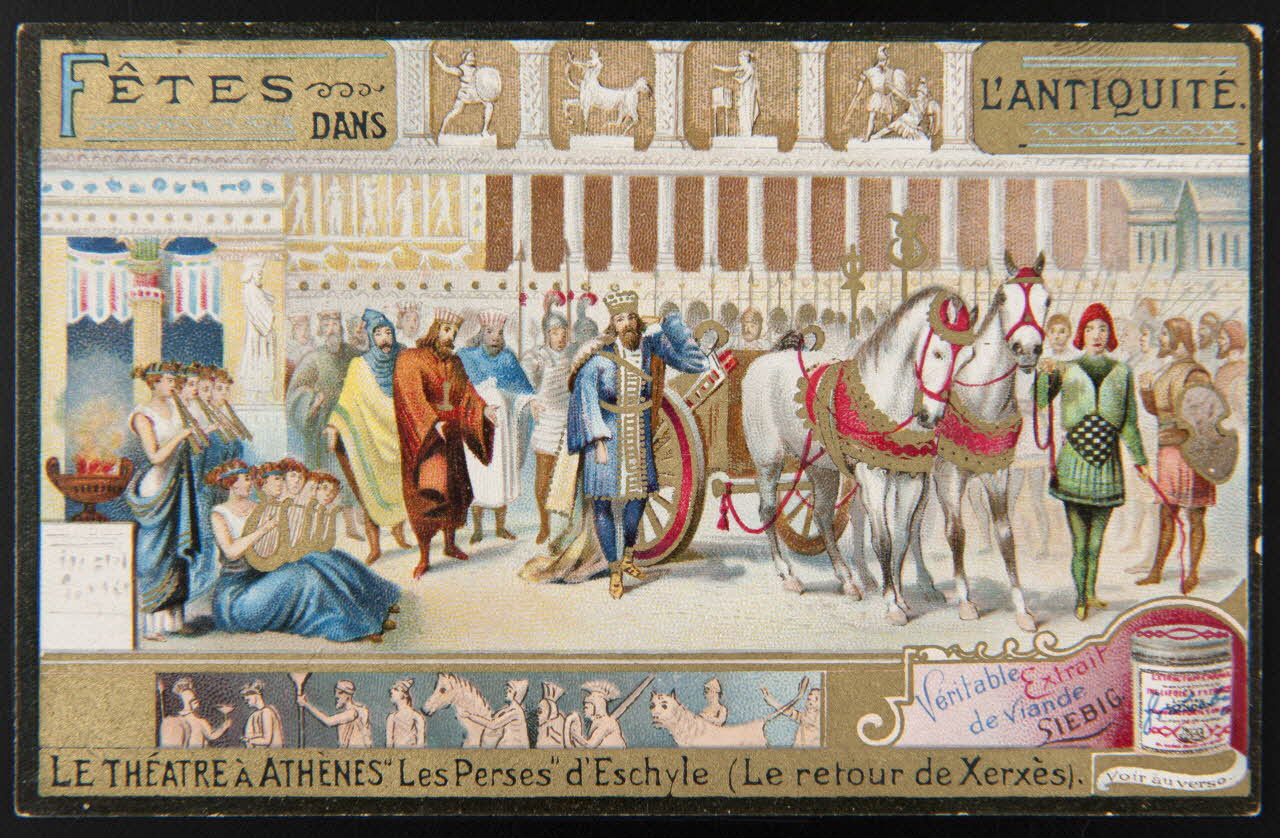 carte réclame chromo Anvers 1901 1995.1.910.1 Photo