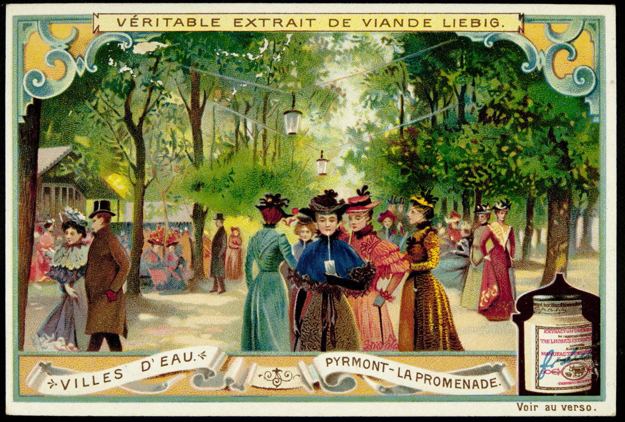 carte réclame chromo Anvers 1902 1995.1.917.3 Photo