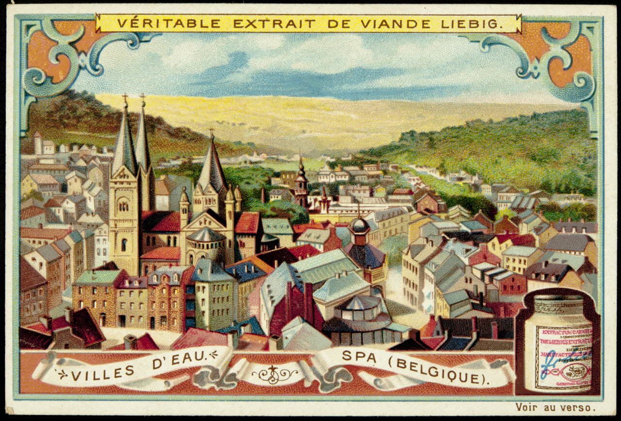 carte réclame chromo Anvers 1902 1995.1.917.5 Photo