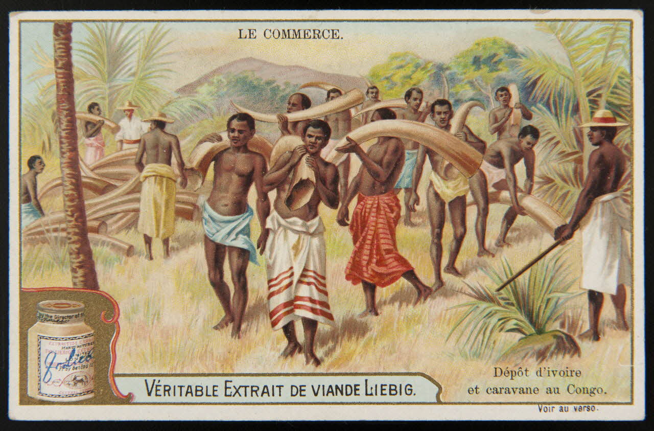 carte réclame chromo Belgique 1902 1995.1.918.1 Photo