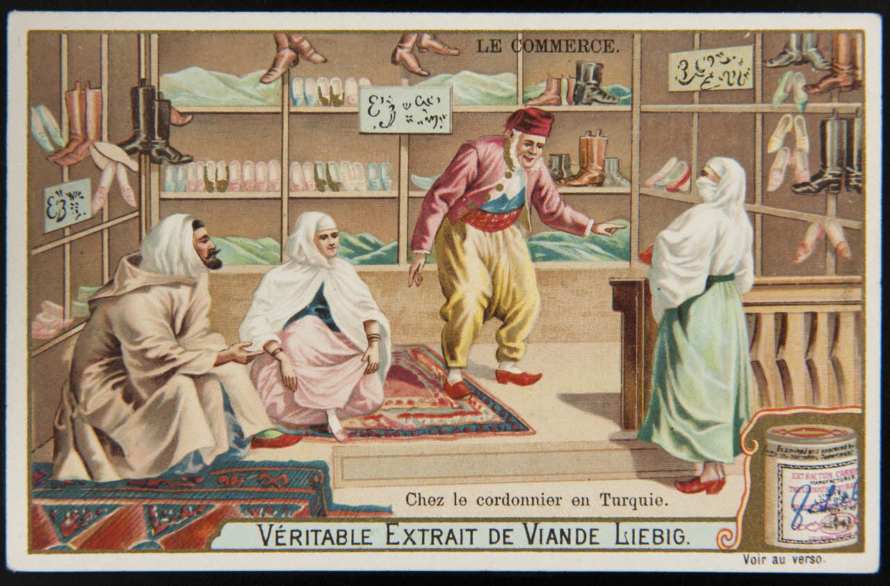 carte réclame chromo Anvers 1902 1995.1.918.5 Photo