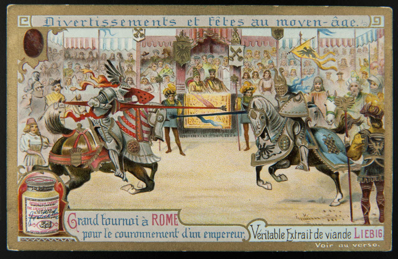carte réclame chromo Anvers 1902 1995.1.920.1 Photo